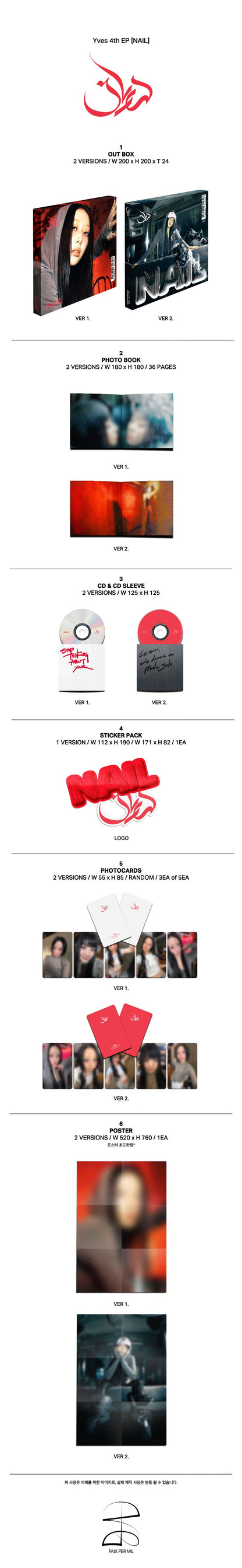 Yves [NAIL] (Deluxe Ver. : Standard Photobook)