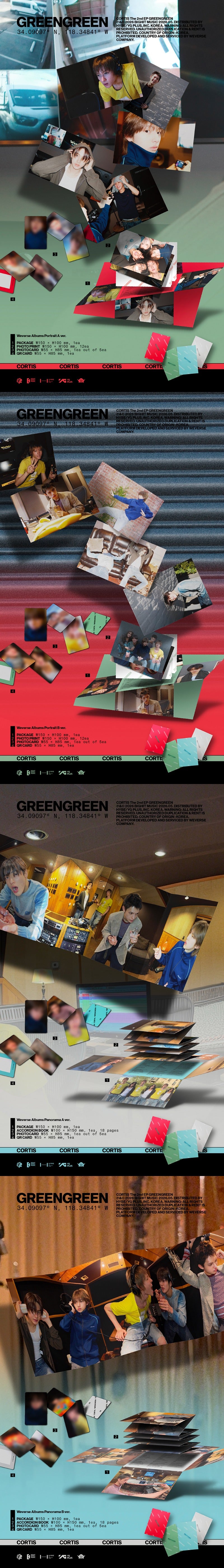 CORTIS [GREENGREEN] (Weverse Albums Ver.)