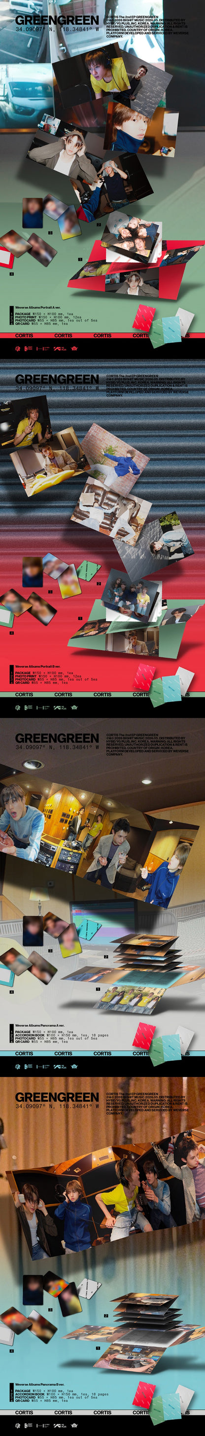 CORTIS [GREENGREEN] (Weverse Albums Ver.)