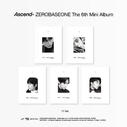 ZEROBASEONE [Ascend-] (11 Ver.)
