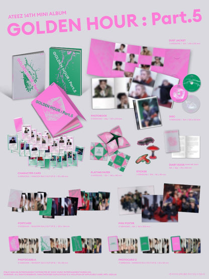 (PRE-ORDER) ATEEZ [GOLDEN HOUR : Part.5]