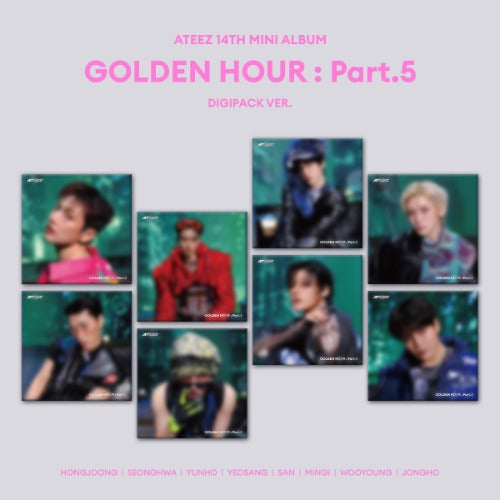 (PRE-ORDER) ATEEZ [GOLDEN HOUR : Part.5] (DIGIPACK Ver.)