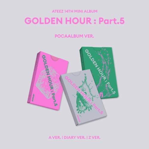 (PRE-ORDER) ATEEZ [GOLDEN HOUR : Part.5] (POCAALBUM)