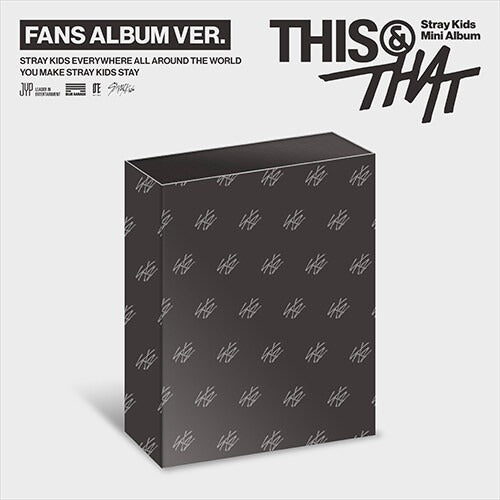 (PRE-ORDER) Stray Kids [THIS & THAT] (FANS ALBUM VER.)
