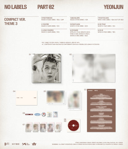 YEONJUN [NO LABELS: PART 02] (Compact Ver.)