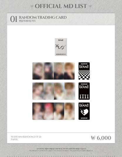 XLOV MD [I,God] RANDOM TRADING CARD