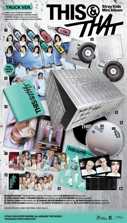 Stray Kids [THIS & THAT] (TRUCK VER.)(LIMITED ver.)