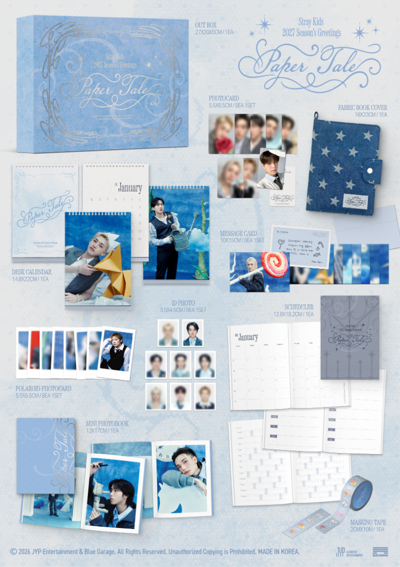 (PRE-ORDER) Stray Kids 2027 Season's Greetings [Paper Tale]