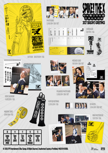 (PRE-ORDER) Xdinary Heroes 2027 Season's Greetings [SPIKE! THE X]
