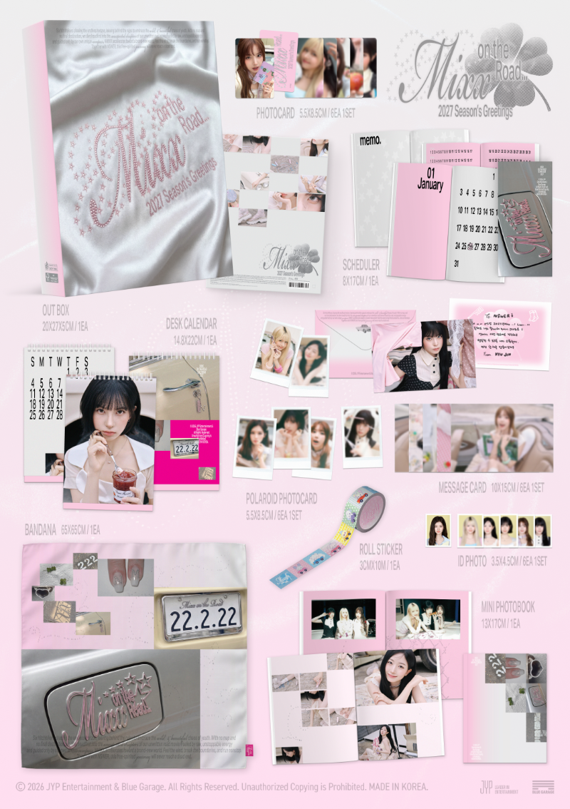 (PRE-ORDER) NMIXX 2027 Season's Greetings [MIXX ON THE ROAD]