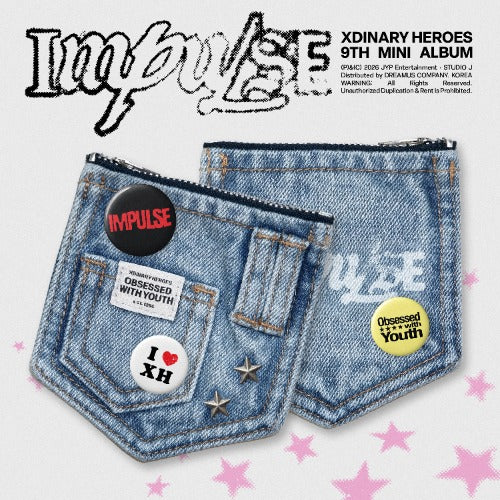 Xdinary Heroes [IMPULSE] (DENIM POUCH Ver.)