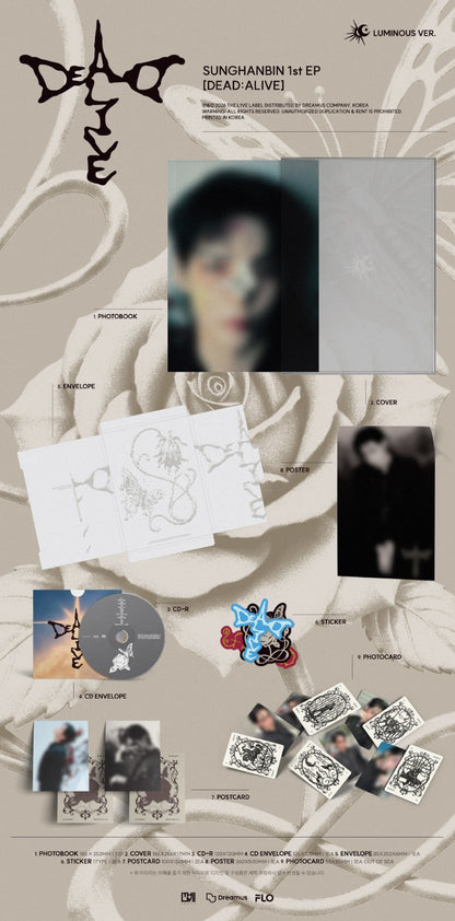 SUNG HANBIN [DEAD:ALIVE] (Photobook Ver.)