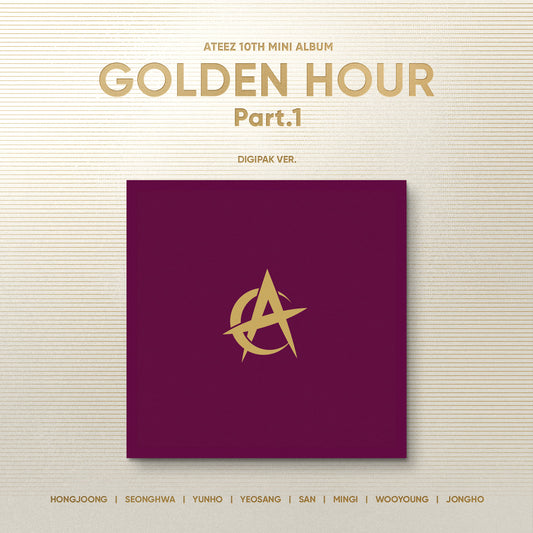 ATEEZ [GOLDEN HOUR : Part.1] (Digipack ver.)