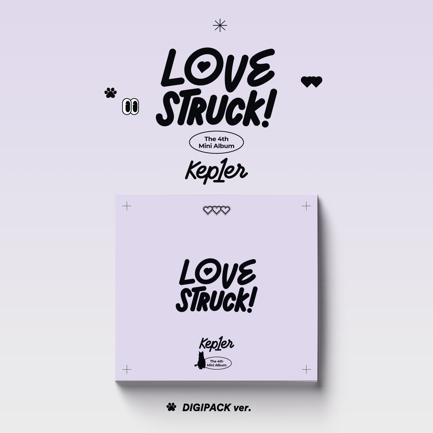 Kep1er [LOVESTRUCK!] (DIGIPACK ver.) (Random ver.)