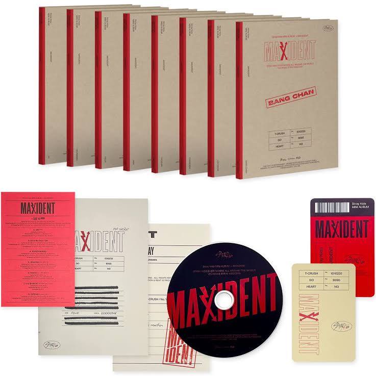 UNBOXING Stray Kids (스트레이 키즈) - Maxident (Case Versions
